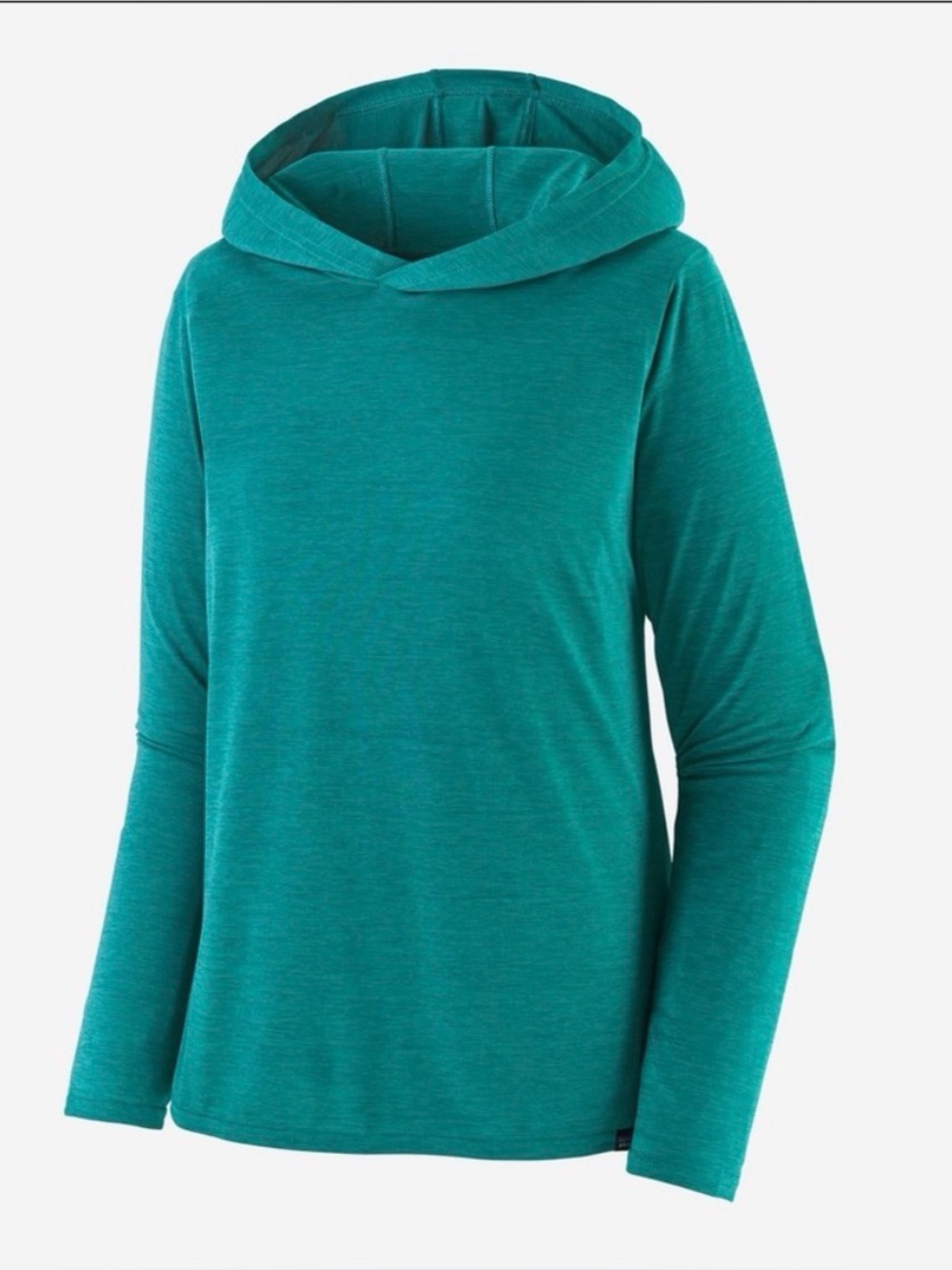 Patagonia Women's Capilene® Cool Daily Hoody Borealis Green Teal Size Large
